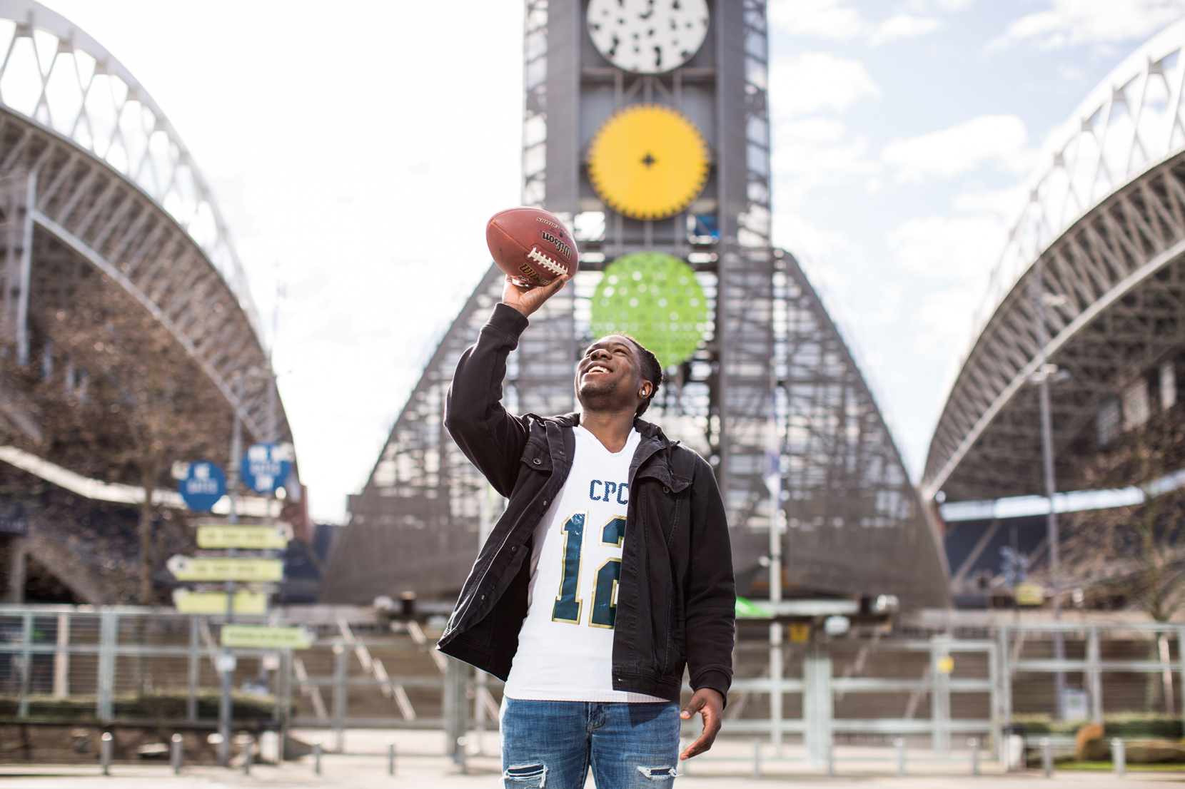 Downtown Seattle Senior Photos